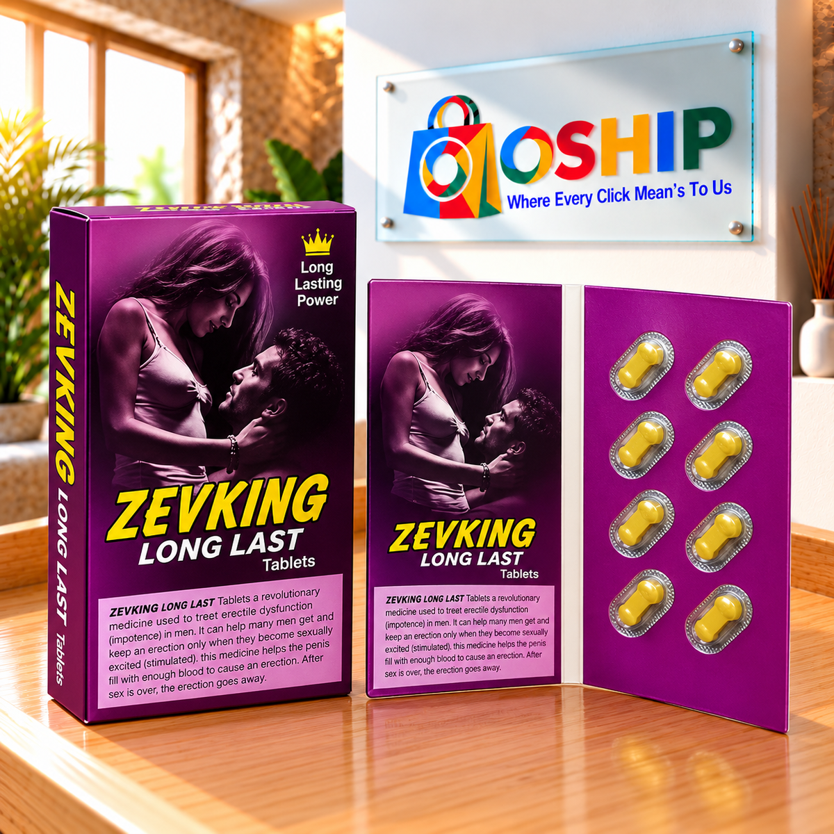 Zevking Long Last Dapoxetine Tablets in Pakistan