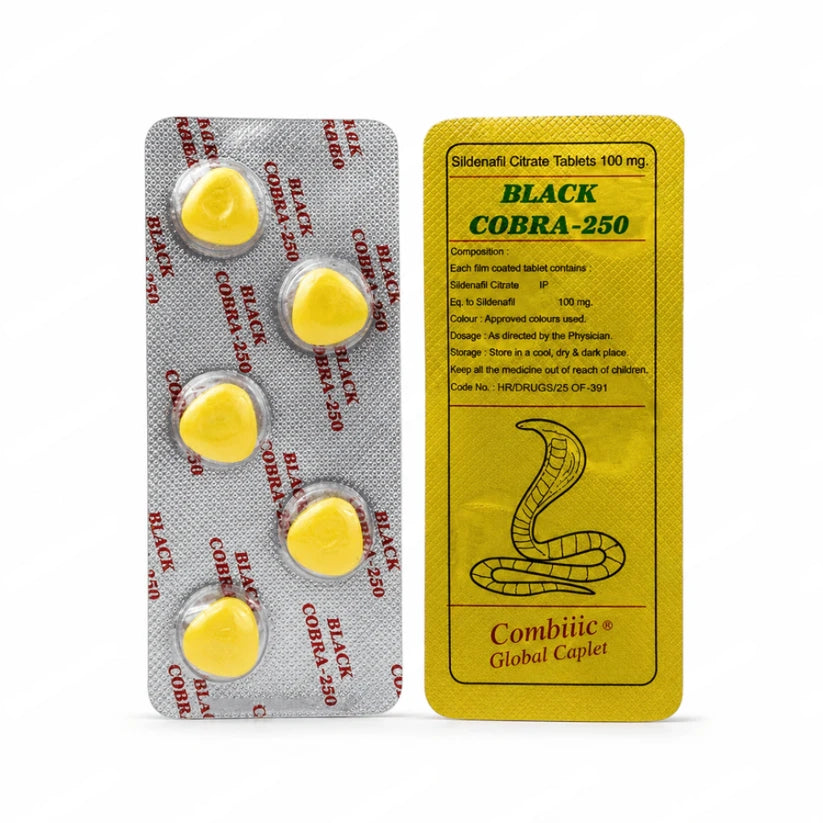 Black Cobra 250 - 100mg Price in Pakistan